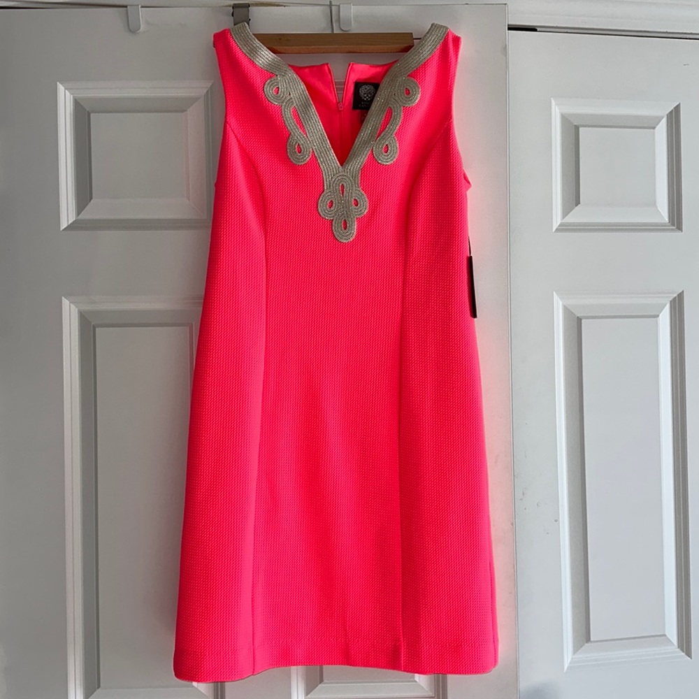 NWT Vince Camuto Hot Pink dress